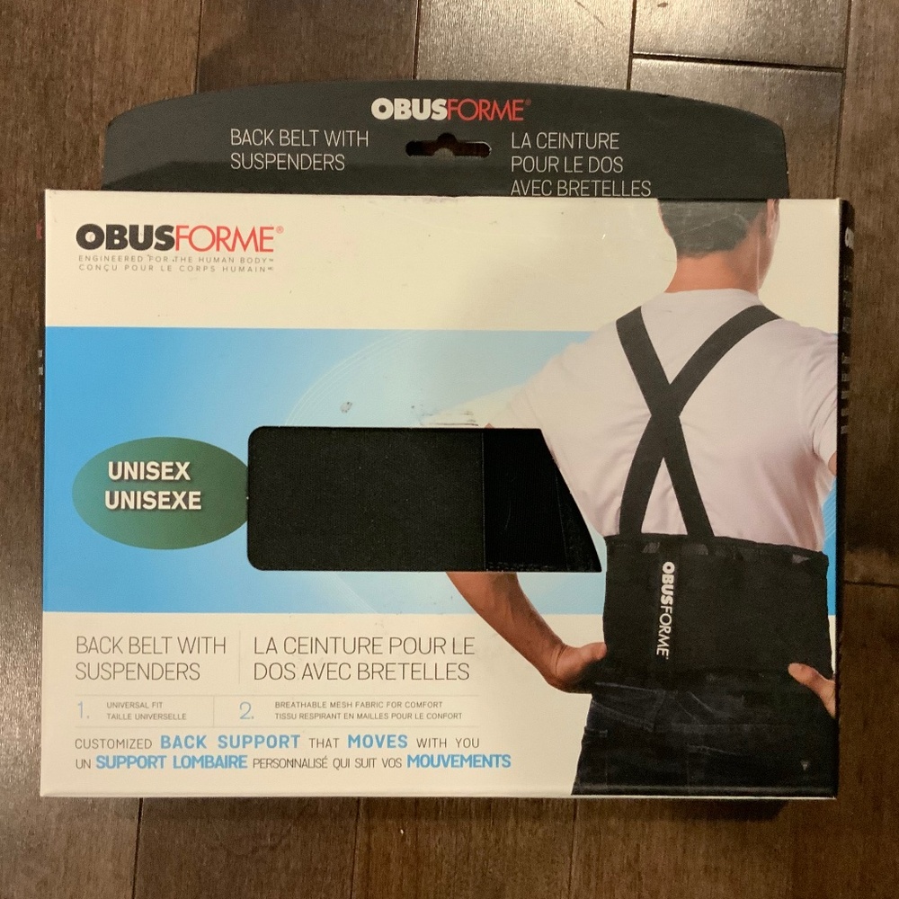 Onus forme back belt
